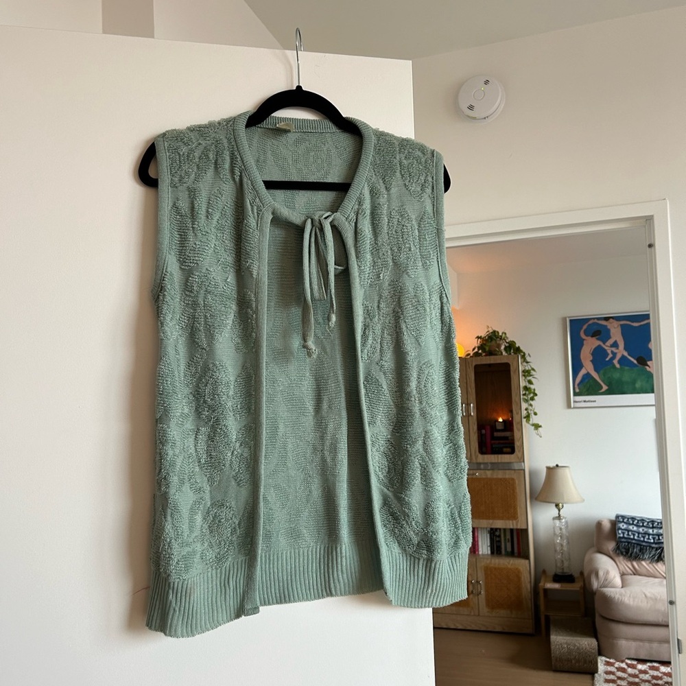 Vintage Teal Vest